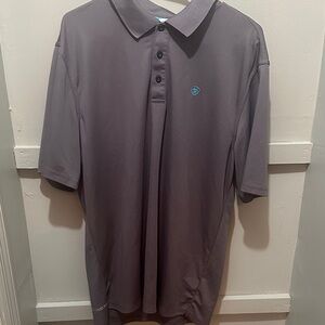 Men's Gray Ariat Polo Shirt